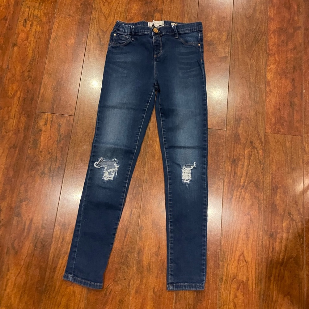 River Island girls ripped jeans